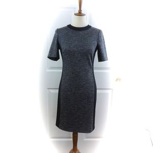 Halogen Black/Grey Sheath Dress, Sz 6